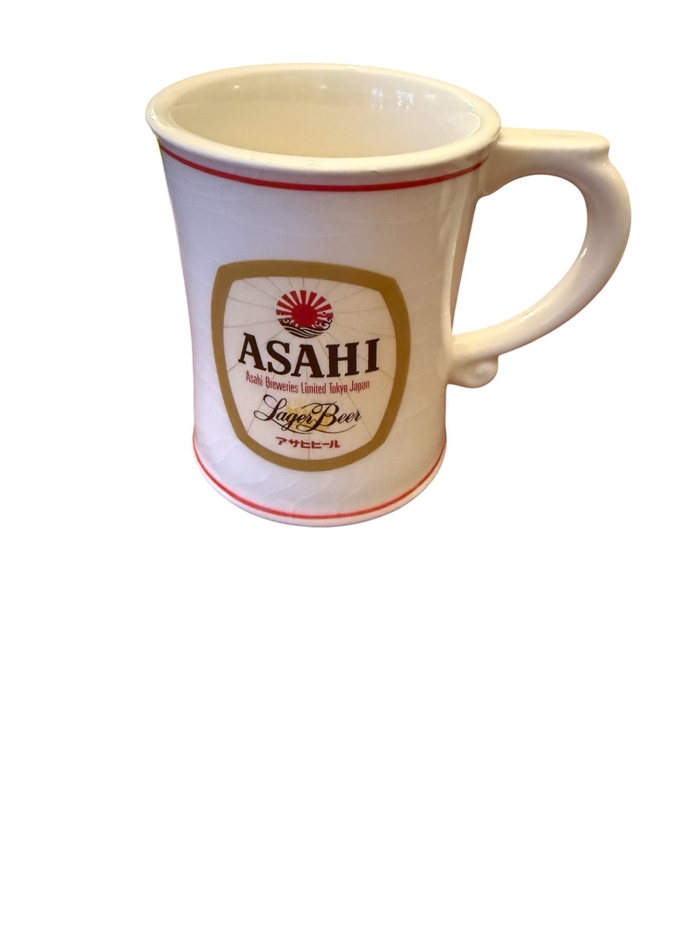1981 - FRANKLIN MINT WORLD'S GREAT BREWERIES Asahi
PORCELAIN MINIATURE TANKARD